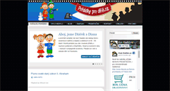 Desktop Screenshot of pohadkyprodeti.cz